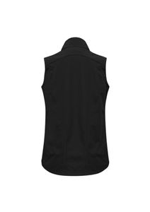 Geneva Ladies Vest                                -L  -BLACK/RED