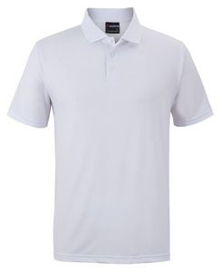 JB's PODIUM STRETCH POLO           -M  -WHITE