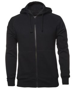 JB's C OF C FULL ZIP FLEECE HOODIE                -L  -BLACK