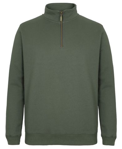 JB's C OF C 1/2 BRASS ZIP SWEAT