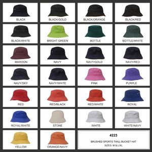 Brushed Sports Twill Bucket Hat