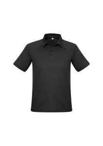 Profile Mens Polo                        -2XL-BLACK