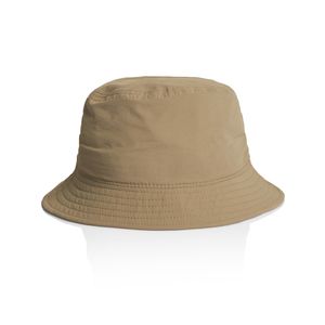 AS Colour Nylon Bucket Hat-one size-Sand