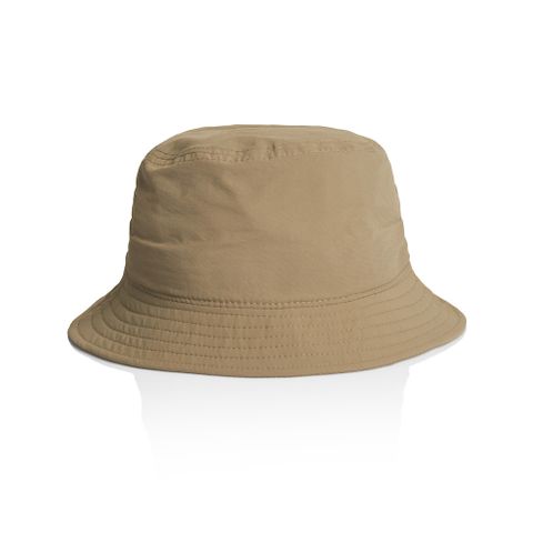 AS Colour Nylon Bucket Hat-one size-Sand