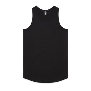 MENS AUTHENTIC SINGLET-L-BLACK