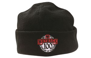 Micro Fleece Beanie-One Size-Black