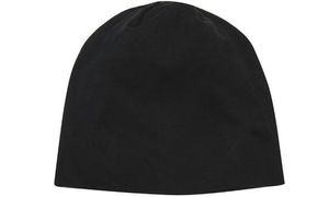 Rolled Down Cotton Beanie-One Size-Navy