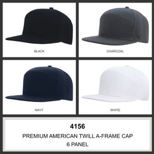 Premium American Twill A Frame Cap