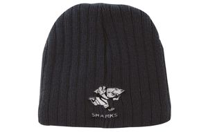 Cable Knit Beanie-One Size-Black