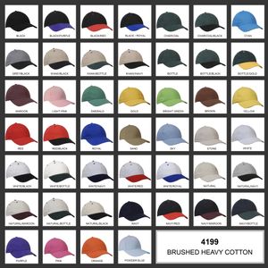 Brushed Heavy Cotton Cap