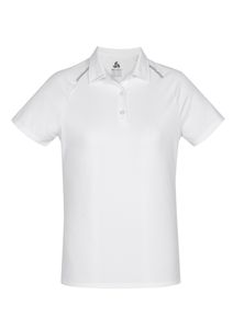 Academy Ladies Polo-12-BLACK/WHITE