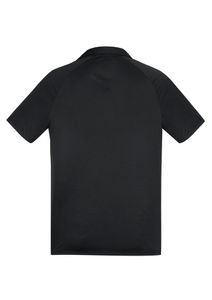 Academy Mens Polo-2XL-BLACK/WHITE