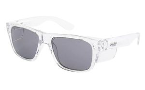 SAFESTYLE FUSIONS BLACK FRAME TINTED LENS UV400 SAFETY SPECS