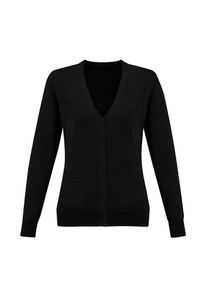 Roma Ladies Cardigan                              -3XL-BLACK