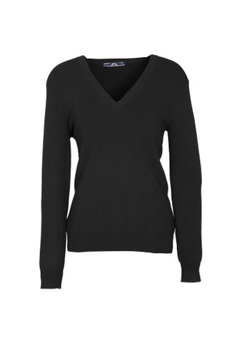 Ladies V-Neck Pullover