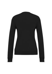 Ladies V-Neck Pullover                            -M  -BLACK