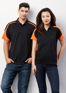 Talon Ladies Polo                                 -14 -BLACK/ORANGE