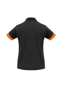 Talon Ladies Polo                                 -14 -BLACK/ORANGE