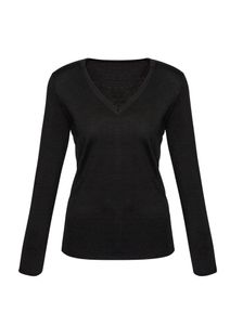 Ladies Milano Pullover                            -2XL-BLACK