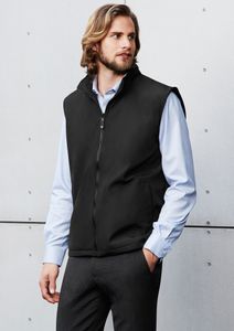 Reversible Unisex Vest                            -L  -BLACK