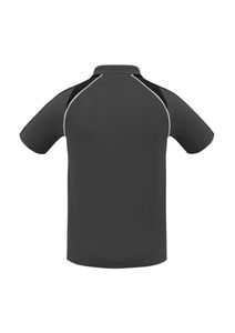 Triton Mens Polo                   -L  -BLACK/GOLD/WHITE