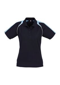 Triton Ladies Polo                 -10 -NAVY/SPRING BLUE/WHITE