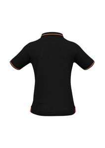 Jet Ladies Polo                    -10 -BLACK/ORANGE