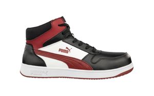 PUMA FRONTCOURT MID SAFETY SHOE-10-Black