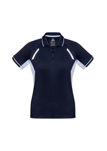 Renegade Ladies Polo                              -10 -NAVY/SKY/SILVER