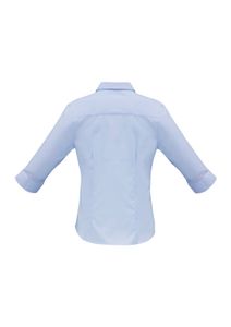 LUXE LADIES 3/4 SLEEVE BLOUSE-10  -BLUE