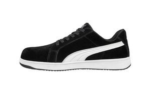 PUMA ICONIC SUEDE BLACK SAFETY SHOE-10-Black