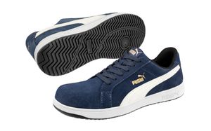 PUMA ICONIC SUEDE BLUE SAFETY SHOE-10-Blue