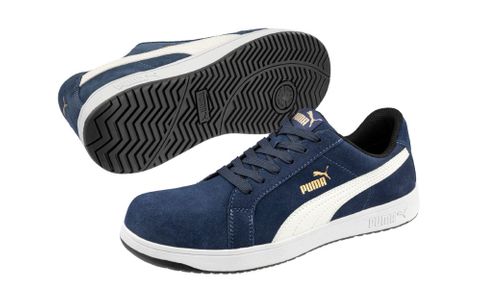 PUMA ICONIC SUEDE BLUE SAFETY SHOE