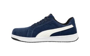 PUMA ICONIC SUEDE BLUE SAFETY SHOE-10-Blue