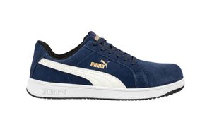 PUMA ICONIC SUEDE BLUE SAFETY SHOE-10-Blue