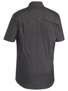 Bisley X Airflow™ Ripstop Shirt - Short Sleeve-L-CHARCOAL