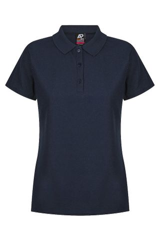 Hunter Ladies Polo-10-NAVY