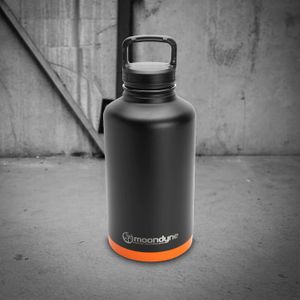 Moondyne 1950ML Stainless Steel Vacuum Thermal Bottle-BLACK