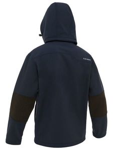Bisley Flex & Move™ Soft Shell Hooded Jacket-2XL-NAVY