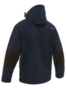 Bisley Flex & Move™ Soft Shell Hooded Jacket-2XL-NAVY