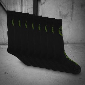 Moondyne Promo Bamboo/Polyester Work Socks-4 Pair Pack-Size 7-12