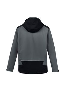 Unisex Streetworx Stretch Waterproof Jacket-2XL-CHARCOAL/BLACK