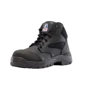 STEEL BLUE PARKES ZIP TPU SOLE COMPOSITE TOE BOOT-10-Black