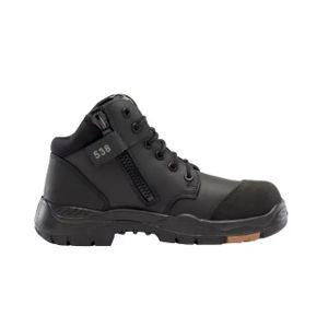 STEEL BLUE PARKES ZIP TPU SOLE COMPOSITE TOE BOOT-10-Black