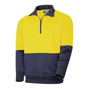 TRU 1/4 ZIP FLEECE JUMPER