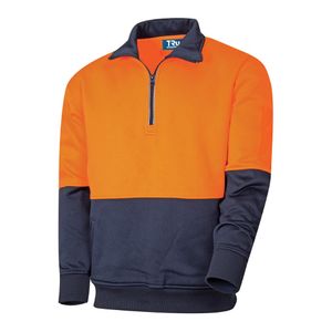 TRU 1/4 ZIP FLEECE JUMPER