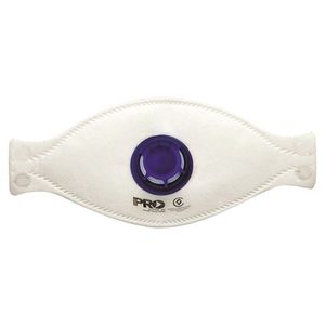 DUST MASKS FLAT FOLD P2+ VALVE - BOX 10