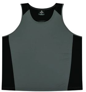 Premier Singlet-L-ASHE/BLACK