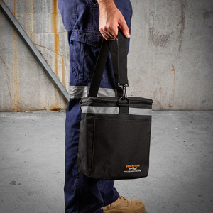 RUGGED XTREMES INSULATED TOTE BAG - BLACK