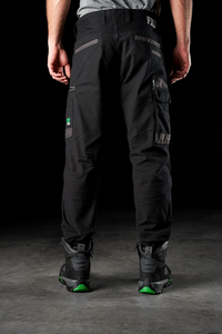 FXD WP-4 Pant Stretch Cuffed Pant-77R/30-BLACK